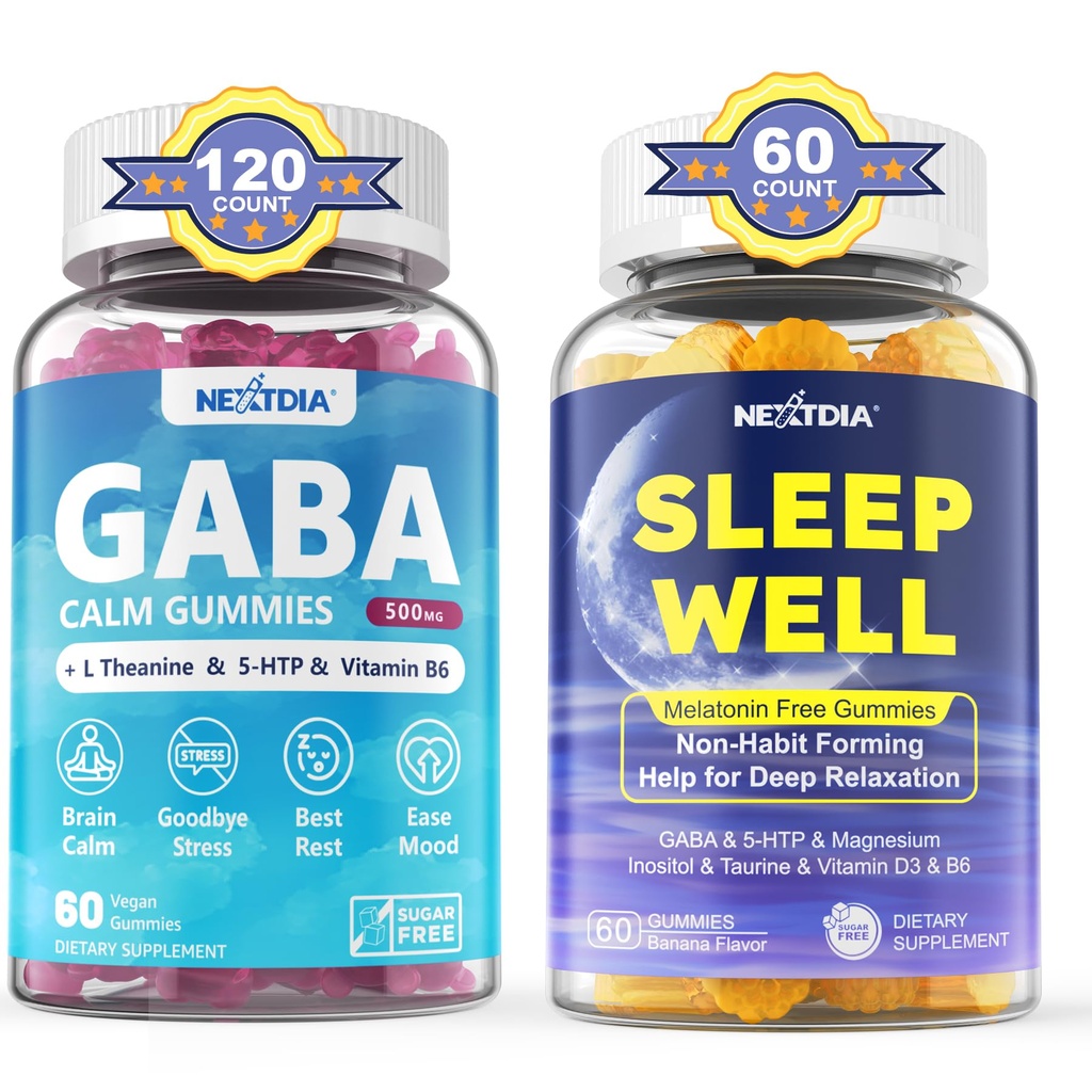 Gommies GABA, Gommies de sommeil naturelles sans mélatonine