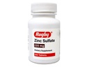 Rugby Zinc Sulfate 220 mg Tablets - Made with Zinc Sulfate Heptahydrate - Dietary Supplement - 100 Tablets