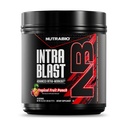 NutraBio Intra Blast Bcaa Powder Amino Acid Supplement, Elektrolyt & Hydration Blend, Intra, Pre Workout & Muskel Erholung, 20g Eaa Aminosäuren Pulver, 5g Glutamin- Tropical Fruit Punch, 30 Servieren