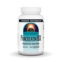 Quelle Naturals Pancreatin 8X, 500 mg Verdauungsenzyme - 100 Kapseln