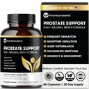 Pure Micronutriments Prostate Health Supplement Advanced - Saw Palmetto, Beta-Sitostérol, Stinging Nettle Root, & Lycopène - Contrôle de la vésicule et suppléments de soutien urinaire pour les hommes