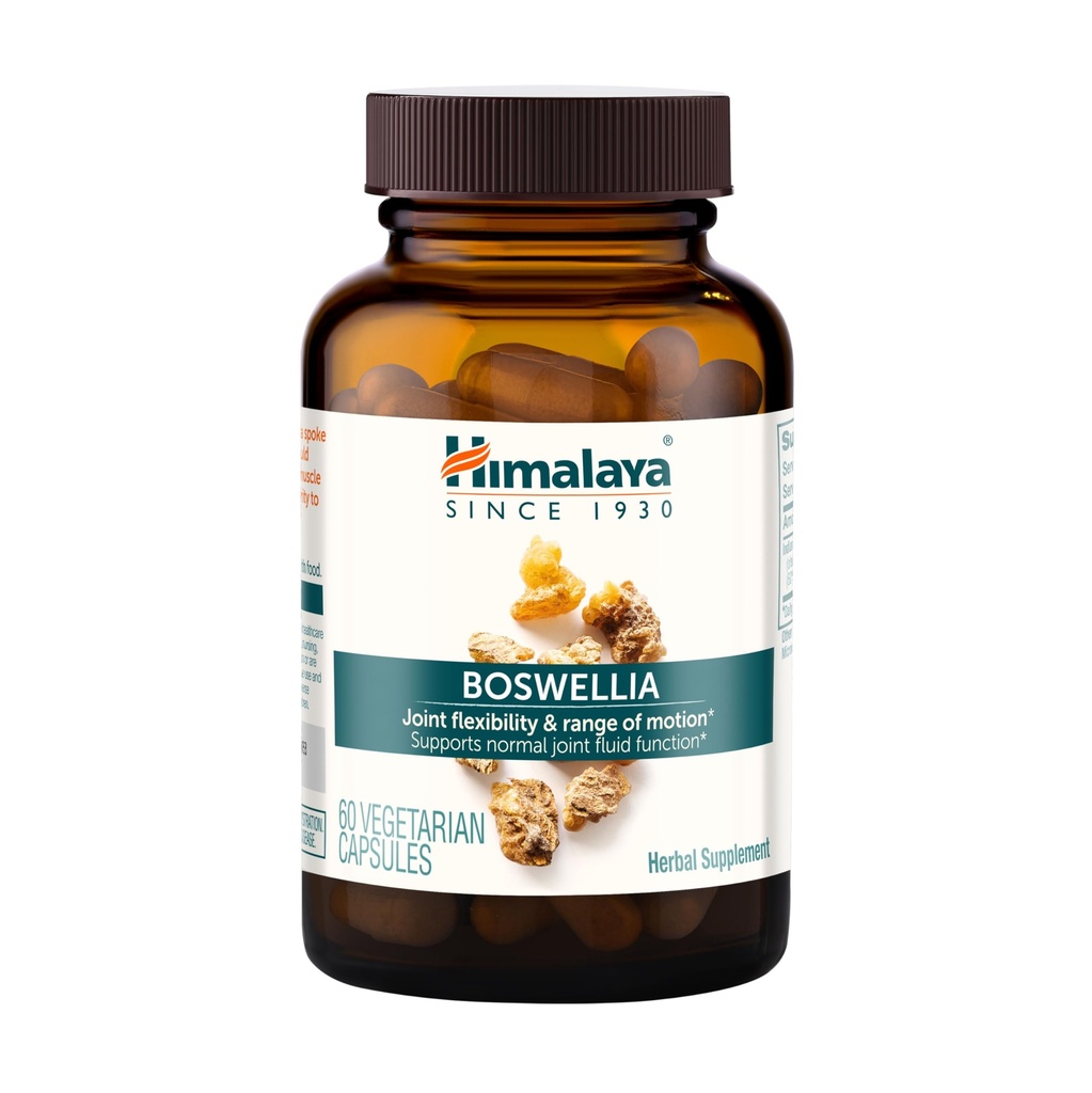 Himalaya Boswellia, Gemeinsame Unterstützung für Mobilität und Flexibilität, fördert Gewebevorsorge, 250 mg, 60 Kapseln
