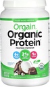 Orgaine en poudre de protéines végétales biologiques, chocolat noix de coco 2 lb