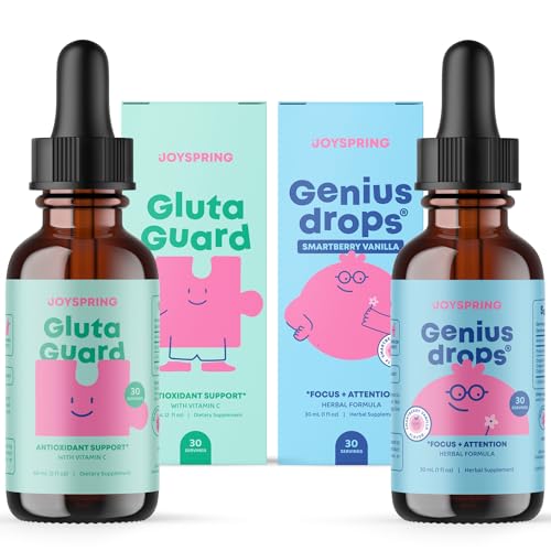 JoySpring Glutathion liquide et génie gouttes Vanille Smartberry pour les enfants