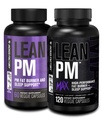 Jacked Factory Lean PM & Lean PM Max Night Time Fat Burner, Sleep Aid Supplement, & Appetite Suppressant für Männer und Frauen (180 Kapseln)