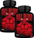 ONL Bull Blut Testosteron Booster - Hohe Potenz männlichen Testosteron Ergänzung für Stamina & Endurance - Test Booster mit Maca Root, Horny Goat Weed & Tongkat Ali - 120 Kapseln (2-Pack)