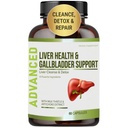 Liver Health Formula und Gallbladder Support-Liver Cleanse Detox & Repair, um Liver Renew mit Artichoke Extract, Milk Thistle, Dandelion Leaf zu unterstützen. Liver Detox Ergänzungen für Liver Support.