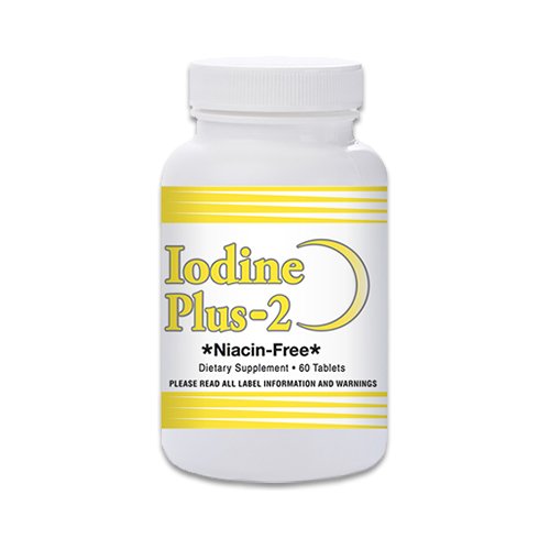 Iodine Plus 2 -Thyroid M.D.'s Official Formula - 2 Month Supply - 60 Tabletten - für Schilddrüsenunterstützung
