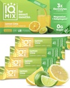 IQMIX Hydration Elektrolyt Pulver – 4-in-1 Formel für Hydration, Psychische Klarheit, Stimmung und Erholung – Zuckerfreie Getränkemischung, Keto, Magnesium L-Threonate, Lion’s Mane – 20 Count Lemon Lime