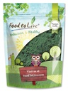 Nourriture à la poudre de Chlorella vivante, 8 onces - Kosher, Algae verte crue, Superfood végétalien, Bulk, Protéine verte végétalienne pure, riche en vitamines et minéraux, idéal pour les boissons, thés et smoothies