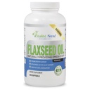Upsize Best Organic Lineed Oil Softgels - 1000mg Premium, Virgin Cold Pressed from Linx Seeds - Hair Skin & Nails Support - Omega 3-6-9 Supplément - 240 Compte - Plus de 8 mois d'approvisionnement!