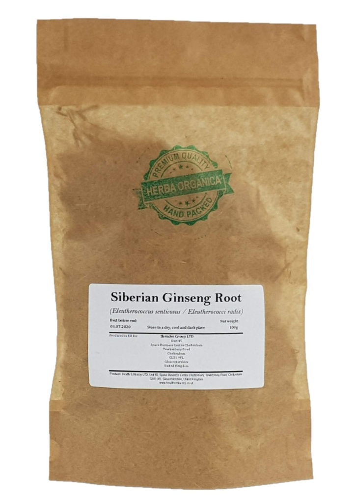 Herba Organica Sibirische Ginseng Wurzel - Eleutherococcus Senticosus L - Kräutertee (100g)