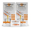 LivOn Laboratories Lypo–Spheric Vitamin C – 1.000 mg Vitamin C & 1000 mg Essential Phospholipide pro Packung – Liposom Verkapselt für verbesserte Absorption – Non-GMO(2 Kartons,60 Pakete)