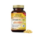 Vitamin D3 + K2 5000 IU - Liposomale Technologie für verbesserte Absorption - MK-7 Vitamin K2 100mcg - unterstützt Knochen & Calcium Stoffwechsel - D3K2 Supplement für Männer & Frauen - 180 Softgels