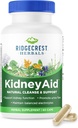 Ridgecrest Herbals ReinAid, Supplément de soutien de la santé rénale, Hydrangea, Cavalier, Soutien de la santé du Trac Urinaire, Trace Mineral (60 capsules, 30 portions)