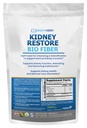 Bio Fibre, Nettoyage du rein Détox et réparation - Supplément de soutien et de rein pour éliminer les déchets, supplément de santé du rein - Ajouter au thé pour la santé du rein - 2,5 LBS