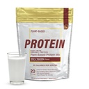 Grundlegende Elemente Pea Protein Pulver - Sehr Vanille | Low-Carb Pflanzen-Based Vegan Blend - Keto-Friendly und Gluten-Free | 20 Servierungen, 18oz