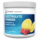 Dr. Berg Zero Sugar Hydration Keto Electrolyte Powder - Verbessert w/ 1000 mg Kalium & Real Pink Himalaya Salz (NOT Tisch Salz) - Raspberry & Lemon Flavor Hydration Drink Supplement - 50 Servietten