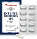 Dr Brian Probiotiques 10 milliards d'uf cfu Probiotiques pour femmes Hommes Adultes Soulagement de la constipation Système d'immunité intestinale pour la santé