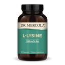 Dr. Mercola L-Lysine, 90 Kapseln 1500 mg L-Lysin, Non-GMO, Glutenfrei, Sojafrei