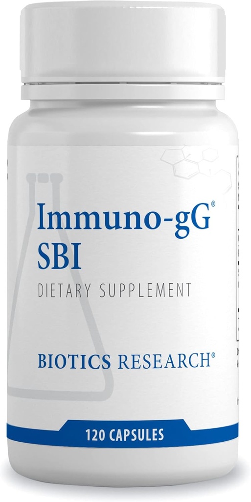 Biotics Research Ultimate Immuno-gG® SBI, Complete Gut Health and Immune Support, Dairy Free, Immunoglobulin Konzentrat für Immunität und Enhanced Digestive Support, Gut-Friendly, Allergen Free.
