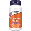 JETZT Nahrungsergänzungsmittel, Phosphatidyl Serine 100 mg mit Phospholipid-Verbindung abgeleitet von Soy Lecithin, 60 Veg Capsules