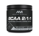 Amazing Muscle BCAA Amino Supplement:1:1 Chaîne ramifiée Amino Acid Ratio:1 Non aromatisé: 500 Grams (1,1 Lb)