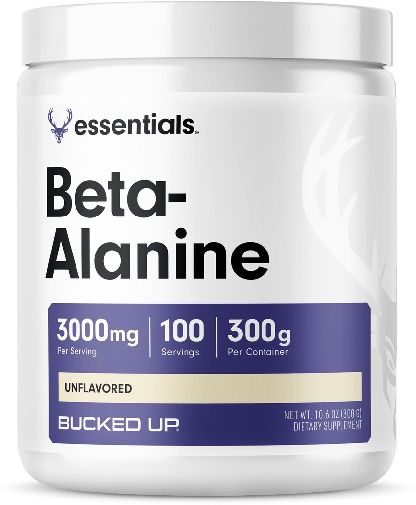 Beta Alanine 300mg Pulver, Non-GMO, Glutenfrei, entflammt (100 Portionen)