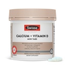 Swisse Kalzium mit Vitamin D3 und Citrat 830mg | Beilage für Frauen & Männer | Knochenstärke Unterstützung | Calcio | 300 Tabletten | 2-Monat Versorgung