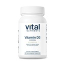 Vital Nährstoffe Vitamin D 10000 IU | Vitamin D3 Supplement | Gesunde Knochen, Zähne, Muskeln*| Cellular & Immune Funktion | Calcium Absorption | Gluten, Milch und Soja Kostenlose | 60 Kapseln