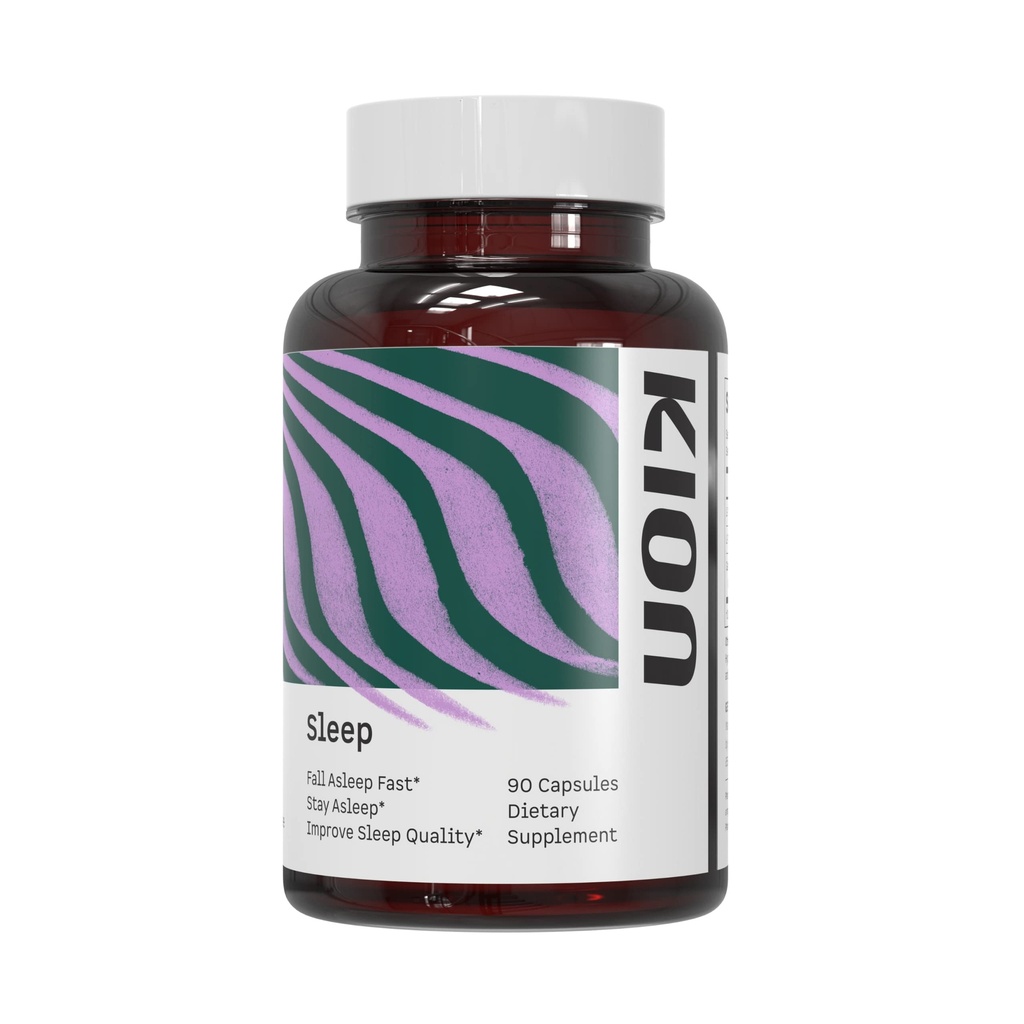 Kion Sleep | Fall Asleep Fast, Stay Asleep & Verbesserung der Schlafqualität | Aminosäurebetriebene Schlafunterstützung | 30 Servierungen