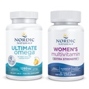 Nordic Naturals Starter Pack - Multivitamine femme extra force, Omega ultime