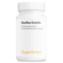 Supersmart - Bacillus Subtilis 3 milliards d'UFC par jour (haute puissance) - Supplément probiotique Spore - Sans OGM et sans gluten - 60 gélules DR