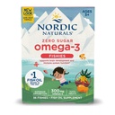 Nordic Naturals Nordic Omega-3 Fishies, Tutti Frutti - 36 Poissons - 300 mg Total Omega-3 avec EPA et DHA - Cerveau sain, humeur, vision et système immunitaire - Non-OGM - 36 portions
