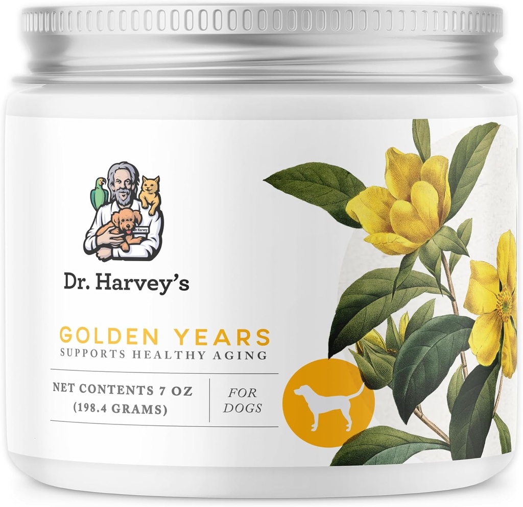 Dr. Harvey's Golden Years Geriatric Kräuterergänzung für Senior Dogs, 7 Oz