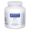 Encapsulations pures NAC 900 mg - Supplément N-acétyl Cysteine Amino Acid pour le soutien pulmonaire et immunitaire, le foie et les antioxydants* - 240 capsules