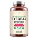 AMANDEAN EYEDEAL Lutein & Zeaxanthin + Vegan Omega-3 Eye Vitamins, 120ct