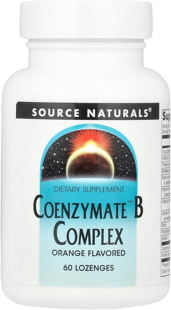 Quelle Naturals Coenzymate B Complex Fast Acting, schnell lösen Orange - 60 Lozenges