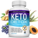 Toplux Keto Detox Pillen Advanced Cleansing Extract – 1532 Mg Natürliche Acai Colon Cleanser Formel, Flush Toxins & überschüssiger Abfall, für Männer Frauen, 60 Kapseln, Supplement