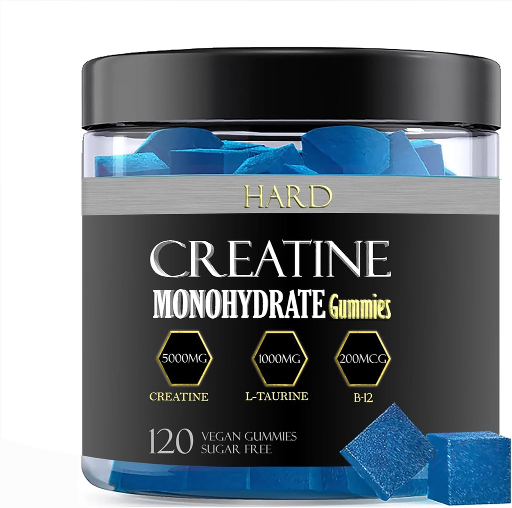 Generisches Kreatin Monohydrate Gummies-Kreatine-Gummi für Herren & Frauen-Kreatin-Schuhe-Kreatin-Vorarbeit-Muskel-Wachs-Flavored Creatine-Sugar Free-Vegan