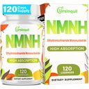 Sublingual NMNH 500mg (dihydronicotinamide mononucléotide) (120 portions, NMNH 500mg par portion) Supplément NAD pour augmenter les niveaux NAD à mesure que nous vieillissons, pour l'anti-âge, l'énergie, l'immunité, Focus - 120 Compte
