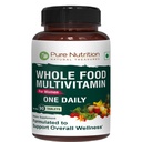 Nutrition pure Multivitamines alimentaires entières pour les femmes 90 Tabs Un-A-Jour , 100 % RDA , 24 Vitamines naturelles et minéraux , Toutes les plantes naturelles à base de femmes Multivitamine , 3 mois