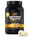 MuscleTech Whey Protein Powder (Vanilla Cream, 2LB) - Nitro-Tech Whey Protein Isolate Smoothie Mix für Lean Muscle & Recovery - 24g Whey Gold für Damen und Herren - Packaging May Vary
