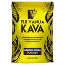 Fiji Vanua Kava Premium Loloma Waka Kava poudre de racine, faite à partir de poudre de racine noble avec racines latérales séchées au soleil, broyage moyen pour préparation facile, Kava pour un goût doux et délicieux, 1 lb