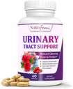 Natural Urinary Tract Health Supplements für Frauen, UTI Health Support, Flushes Verunreinigungen und Saures Urinary System, Blasenunterstützung, D-Mannose mit Cranberry, Dandelion & Hibiscus