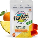 Fokus Pilz-Gummien für Erwachsene, Pilz-Ergänzung mit Cordyceps, Lion's Mane, Chaga, B6, B12, Grüner Tee - Holen Sie sich Gummies, Ein pro Tag - Max Strength