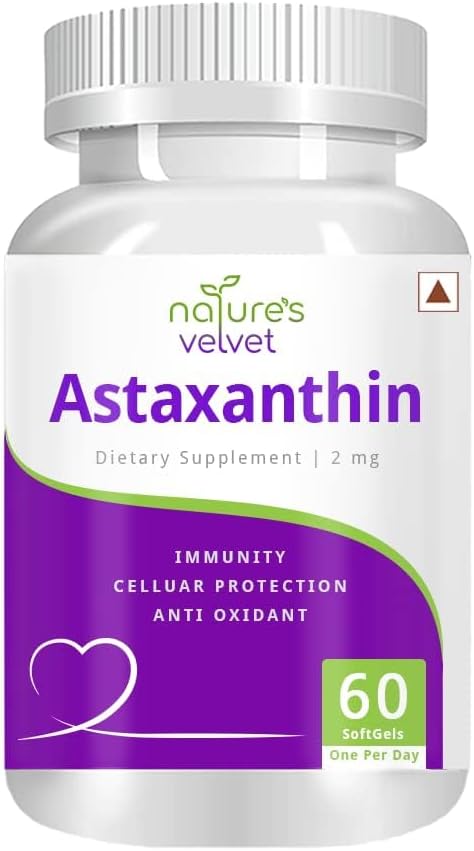 Pub Astaxanthin 2mg 60 Softgels Pack von 1