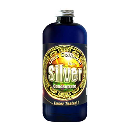 Flüssige Silberlösung, 16 Oz., 50 PPM, Silber MTN Minerals, (Medizinische Reinheit Silber, Bioverfügbar kolloidal suspendierte Nanopartikel)