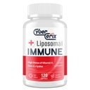 Fortgeschrittene Liposomale Immunergänzung, Komplex mit L-Lysine 1.500mg, Vitamine, Mineralstoffe & Kräuterextrakte, Umfassende tägliche Wellness-Mischung für Männer & Frauen - 120 Kapseln