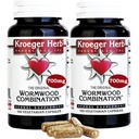 2 Pack -Kroeger Wormwood Combinaison, 100 V-Cap